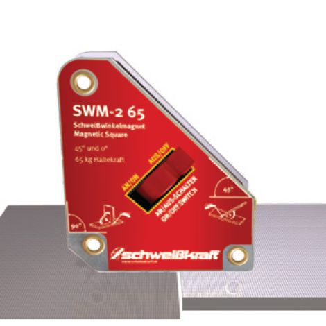 Kątownik magnetyczny z włącznikiem / wyłącznikiem SWM-2 35 Schweisskraft kod: 1790030 - 3